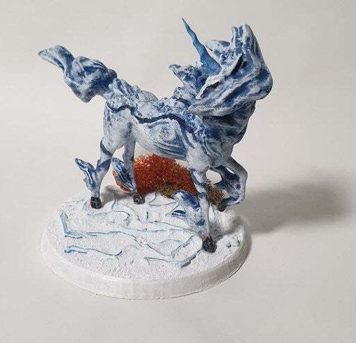 👹 Monster Hunter World-Kirin・Free STL File for ・Cults