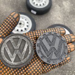 VW Halteband für den Tankdeckel by 3DDruckKing, Download free STL model