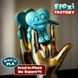 Dan-Sopala-Flexi-Factory_heart4.jpg STL file Flexi Print-in-Place Herbert the Heart・3D printing template to download