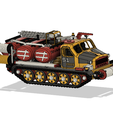 f55125c1-e1e7-4943-a61a-5f8eff0c3b51.png Yellow Artillery Tractor Fire Truck with Movements