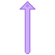 Vector_ExtraLong.stl Free Body Diagram FBD Physics Practice Tools for Classroom (Stl Package)