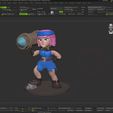 zbrush.jpg Firecracker - Clash Royale STL for 3D Printing