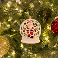 IMG_8817.png Minifigure Voronoi Snowglobe Christmas Ornament