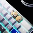 corgi_07.jpg Puppy Corgi keycaps - Mechanical Keyboard