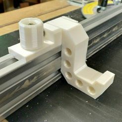 IMG_20210129_153220.jpg Free 3D file Flipstop for 20 x 40mm Aluminium Extrusion・Template to download and 3D print