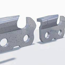 1.jpg STL file Chainsaw cutting nail・3D printing template to download