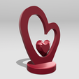 Shapr-Image-2024-05-16-181946.png Double Hearts statue, heart in heart, love home decor,  Romantic Anniversary Gift, Valentine's Day Gift, engagement gift, proposal, wedding