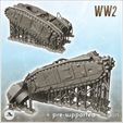 2-5.jpg B1 bis French tank - (pre-supported version included) Flames of war Bolt Action WW2 Second world war vehicle