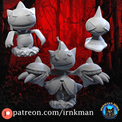 e51e1c47-4a66-4366-a2a2-c671c2287ec1.png Shuppet / Banette / Mega Banette (Pokemon 35mm True Scale)