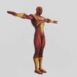Renders0004.png IRon Spiderman Spiderman Spiderverse Lowpoly Textured