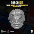 6.png Torch Kit, Fan Art for Action Figures