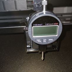 20231115_171550.jpg Dial gauge holder for Neoteck dial gauge Tronxy D01 PLUS/Dial gauge holder for Neoteck dial gauge Tronxy D01 PLUS