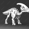 p02.png Niedlicher Apatosaurus Skelett STL