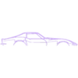 corvette c3 1970.stl Wall Silhouette: Chevrolet Set