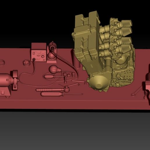 07.jpg Set d'établi1 /24 & 1/18 Echelle imprimable en 3D - Garage Diorama Kit