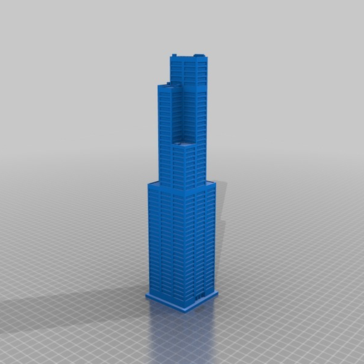 🏗️ Destructible Building 1・Free STL File for 3D printing・Cults