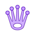 Rolex-crown-logo.STL Rolex Krone Logo Replik 3D-Druck Modell