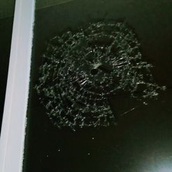 IMG_20171101_190927.jpg Free 3D file Bullet hole・Object to download and to 3D print