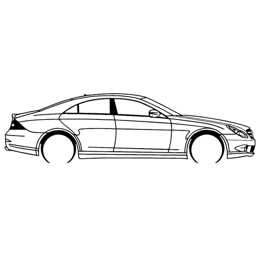 🚗 Mercedes-Benz CLS63 AMG W219・ STL File for 3D printing and CNC ...