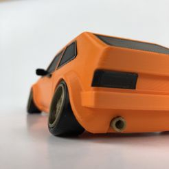 IMG_3047.jpg STL file VW Scirocco MK1 (Stanced wheels)・3D printing design to download