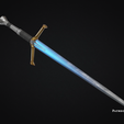 Medieval-Obi-Wan-Sword-4.png Bartok Medieval Obi-Wan Ep 3 Lightsaber Sword - 3D Print Files