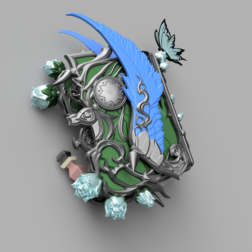 🎭 Scholar's Fae Codex・ 3D File for 3D printing・Cults