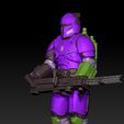 ScreenShot1257.jpg Star Wars .stl Heavy Infantry Mandalorian .3D action figure .OBJ Kenner style.