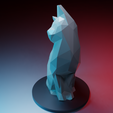 0002.png STL-Datei Cat kostenlos・Modell für 3D-Druck zum herunterladen