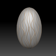 01.png Easter ornament 02 - FDM, Resin, dual material variant included