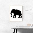 Elephant.jpg Elephant decor picture. Animals collection