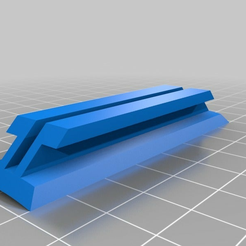 509e54a952962e3f39cec13118e13a4f.png Free STL file 1515 Conformal Rail Guide 98mm (Adhesive Version)・3D printable model to download