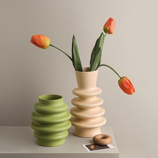 ✨ Rings Vase – A Modern and Elegant Design ✨ 3D model