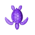 SEA_TURTLE.stl TARTARUGA MARINHA, FLEXI, ARTICULADA
