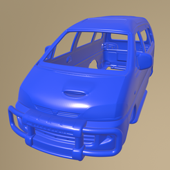 a025.png STL file MITSUBISHI DELICA SPACE GEAR 4WD 1994 PRINTABLE CAR BODY・3D printable model to download, printinghub