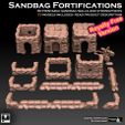 sandbags-lineup-insta-promo-royfree.jpg Sandbag Fortifications Royalty Free Version