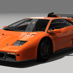 Capture.png STL file Lamborghini Diablo GTR・3D print model to download