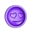Emoji 01 - Male STL.stl Emoji 01 Ojos de Corazón - Moldeado Arreglo Espuma EVA Artesanía