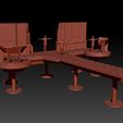 TheedWalkway.jpg Fichier STL star wars Naboo Theed Generator Room Playset・Objet imprimable en 3D à télécharger