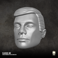 7.png Classic Joe Head 3D printable File For Action Figures