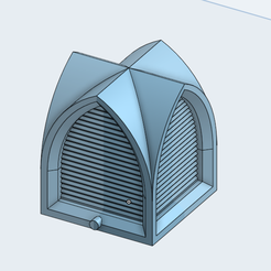 powerthingy1.png Free STL file Gothic power source・3D printing template to download