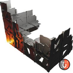 Huge_M_28.jpg Free STL file Orc Scrap Terrain・Template to download and 3D print, Udos3DWorld