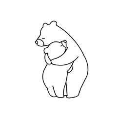 bears2.png Fichier STL bears cookiecutter・Modèle à télécharger et à imprimer en 3D