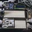 20251207_155549.jpg modular development board panel (nucleo stm32 f 401, arduino uno, esp8266 and breadboard)