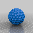 negagive-sphereofspheres.png Archivo STL gratis esfera negativa, esfera mordida de esferas・Modelo imprimible en 3D para descargar