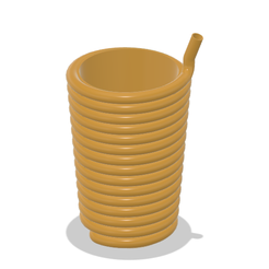 Image.png STL file Straw cup・3D printing idea to download
