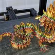 Flexi Print-in-Place Imperial Dragon with 3MF Included!