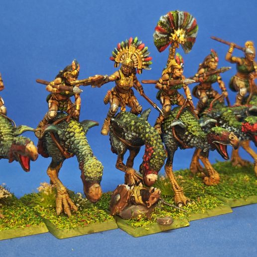 Amazonian Rider on Culkan 3D model