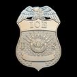 1.jpg U.S. Immigration and Customs Enforcement (ICE) Badge 3D STL for CNC