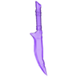 Crystal_Knife.stl Хрустальный нож
