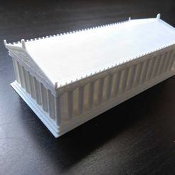 IMG-20210412-WA0011.jpg Fichier STL Le Parthénon d'Athènes (Athens Parthenon). Le grand temple de la déesse Athéna sur l'acropole d'Athènes (Grèce).・Design imprimable en 3D à télécharger